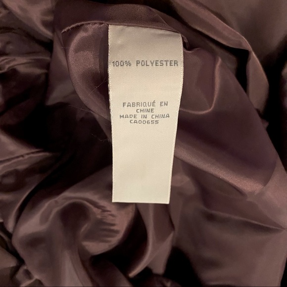 Mauve bubble hem formal dress - Picture 4 of 6